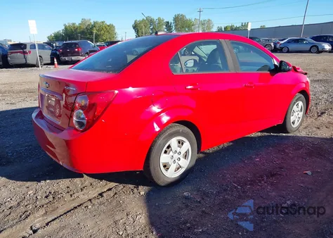 2016 Chevrolet Sonic Ls from USA, damaged, VIN 1G1JA5SG1G4128297